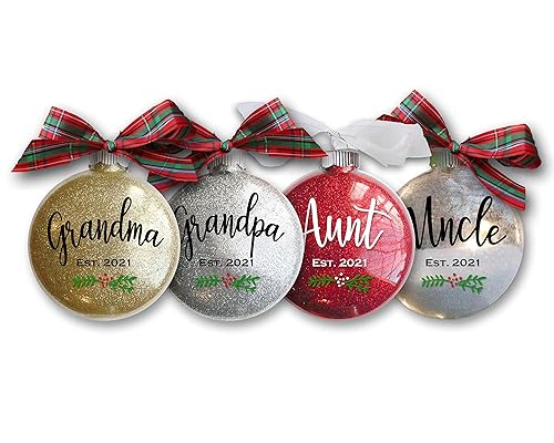 pregnancy announcement ornament for grandparents