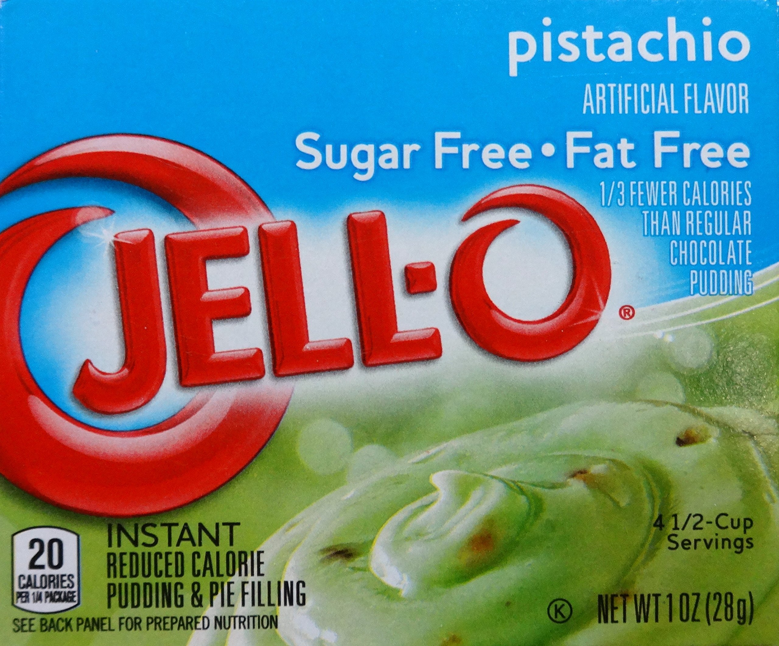 Jello Sugarfree Instant Pudding & Pie Filling, White