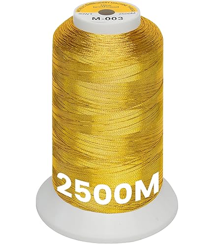 Amazon.com: Tacony Corporation Madeira Metallic Thread 200 Meters-Gold