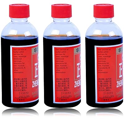 Buy Zheng Gu Shui External Analgesic Liquid 3 4 Ounce 3 Pack Online In Turkey B003vovb78