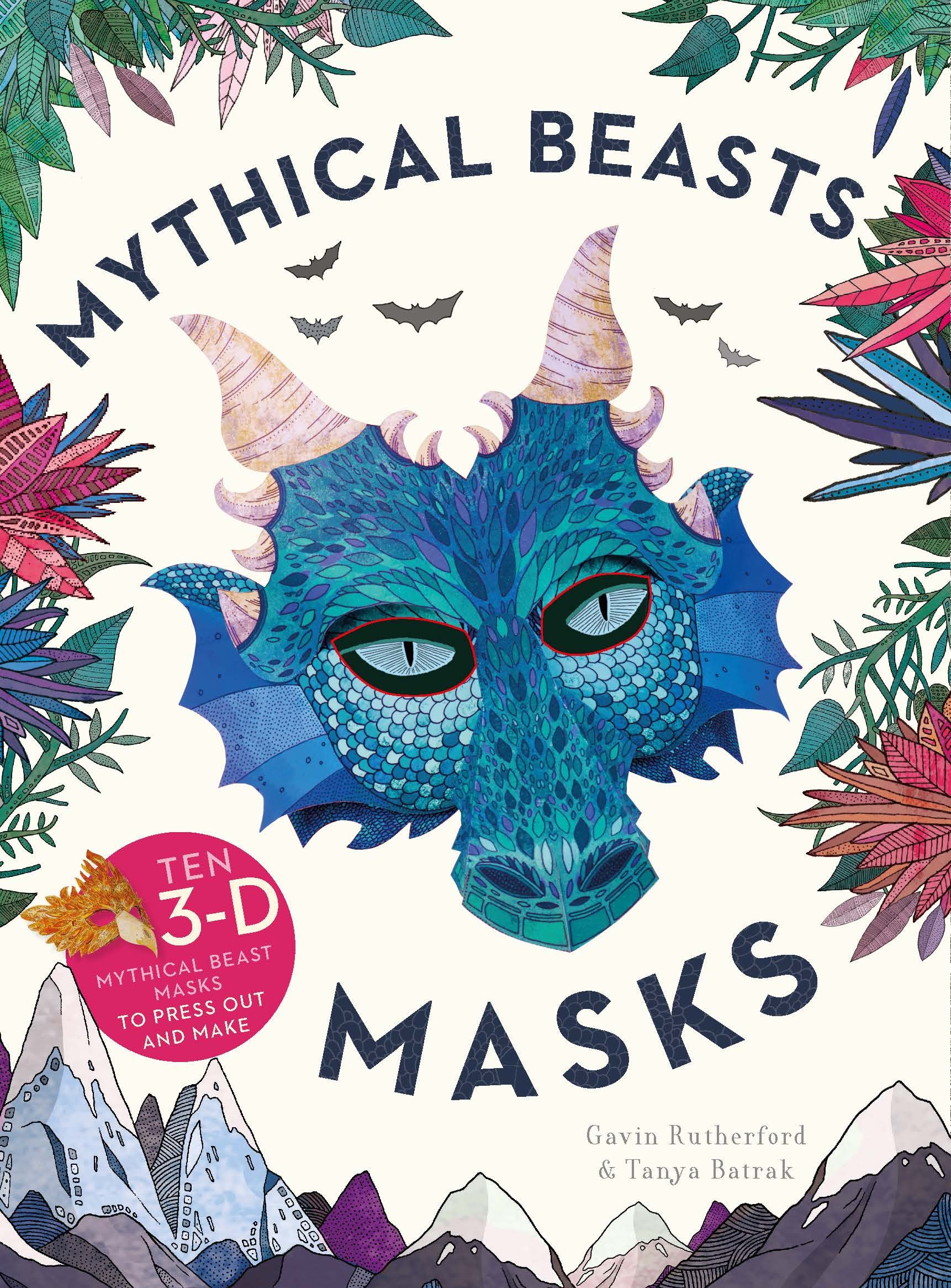Mythical Beasts Masks: Ten 3D mythical beast masks to press out and make