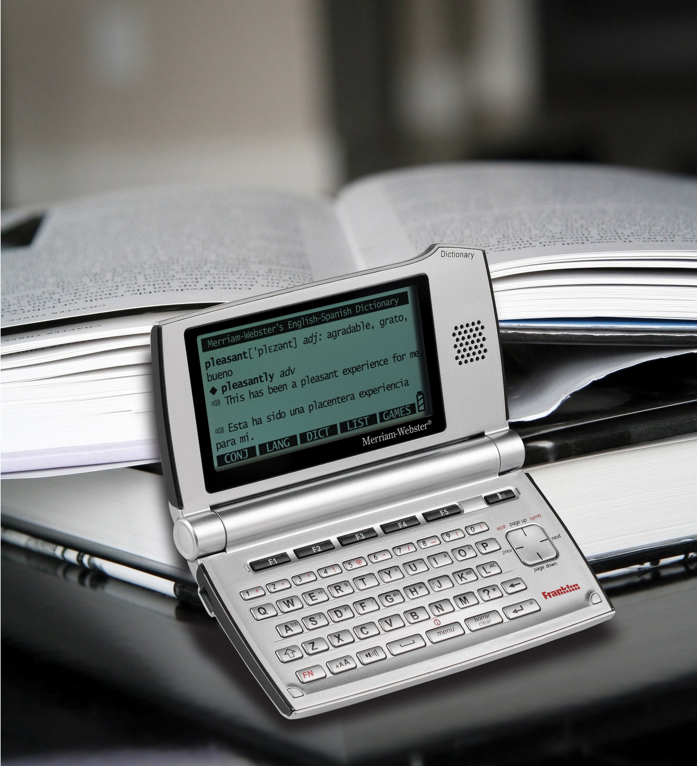 Franklin Electronics BES2110 Merriam ster Speaking Spanish English