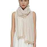 PANTONIGHT Women's Sparkling Metallic Evening Shawl Lightweight Wedding Shawl Extra Large Dressy Shawls and Wraps for Party