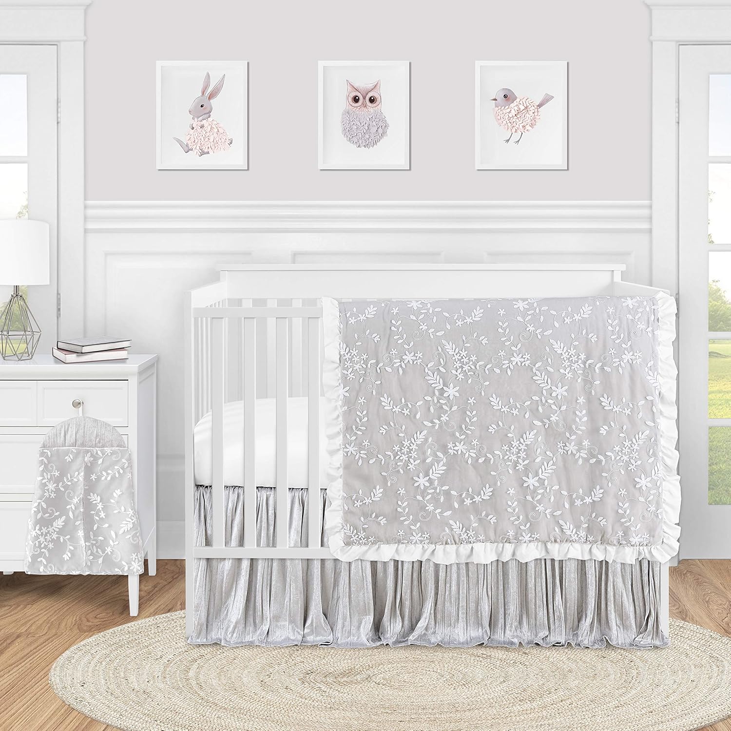 lace baby bedding