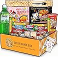 DOTORI SNACK BOX Premium International Asian Snack Box with Korean spicy chicken noodles and Exotic Snacks from Around the World - Perfect Care Package Gift for Friends, Family, and Coworkers. (Buldak Orginal/Carbonara)