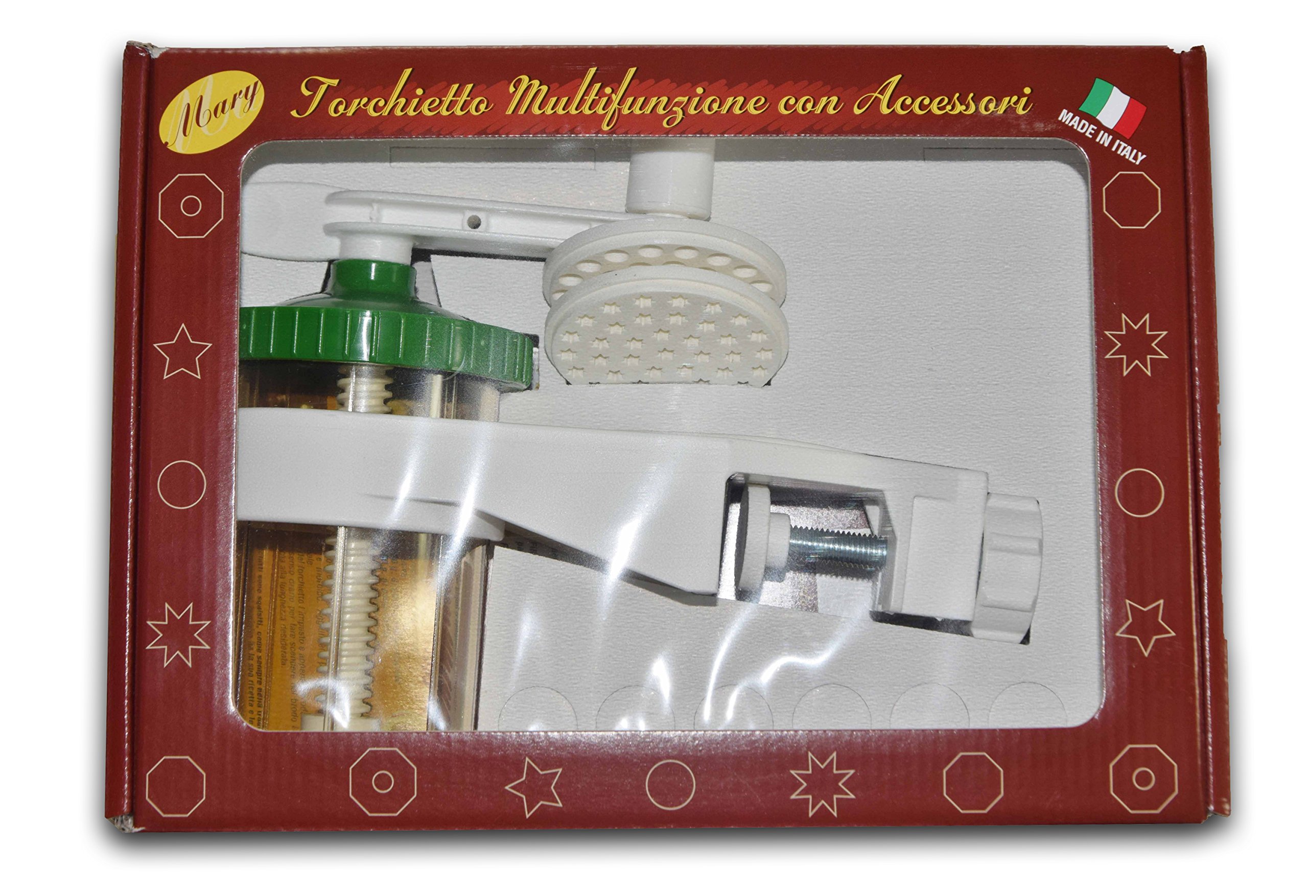 ELETTRO CENTER Art.319 Torchietto, Pom, White, 4 Units