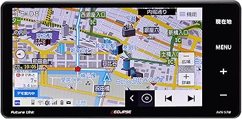 デンソーテン販売 イクリプス(ECLIPSE) カーナビ AVN-S7W 地図自動&無料更新 地デジ(ワンセグ/フルセグ)/VICS WIDE/SD/CD/DVD/USB/Bluetooth/Wi-Fi 7型ワイド