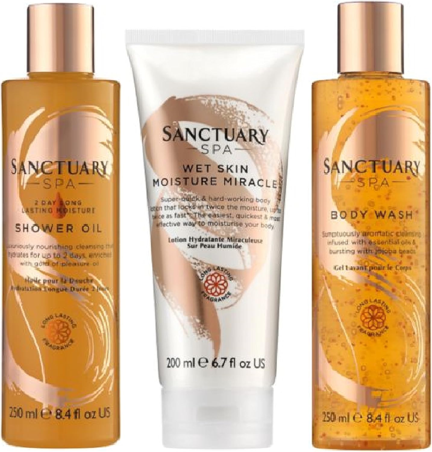 sanctuary shower moisturiser