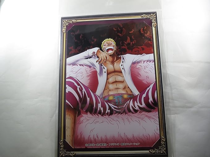 Amazon ワンピース One Piece 麦わらストア限定 輩ブロマイド ドンキホーテ ドフラミンゴ アニメ 萌えグッズ 通販