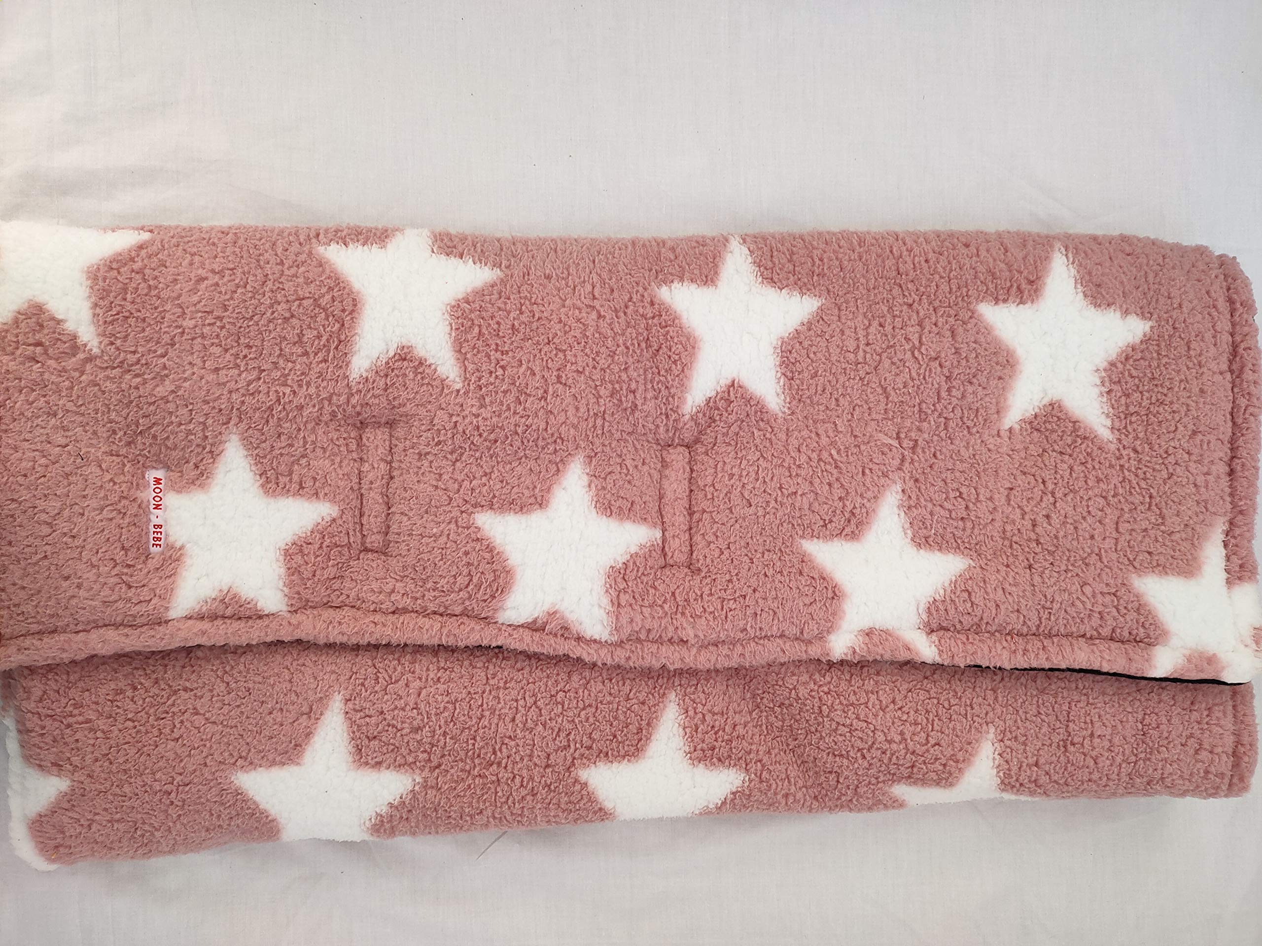 MOON-BEBE Footmuff for Baby Carrycot (Pink)