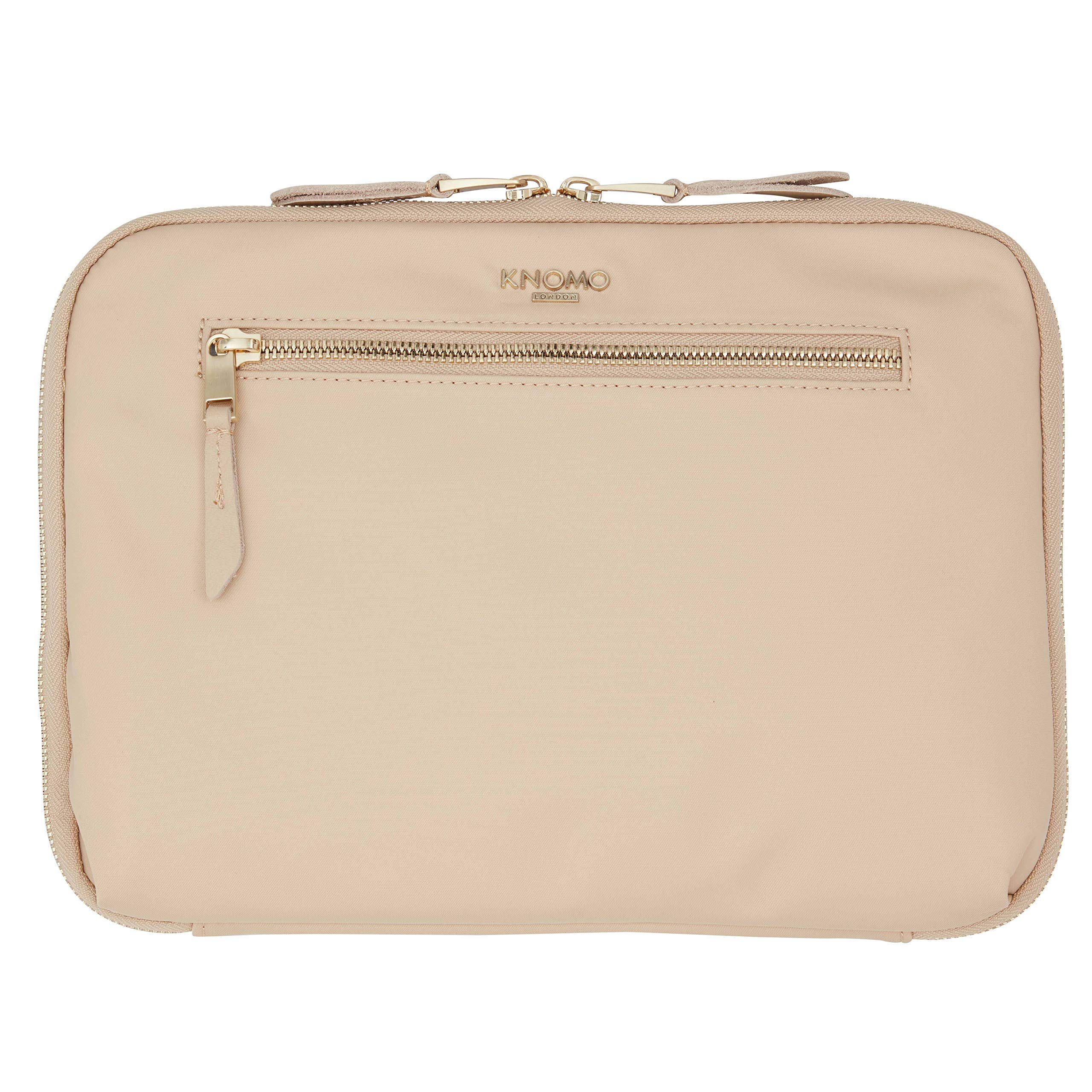 KNOMO London Mayfair Knomad Everyday Organiser 13'' with Cross Body Trench Beige