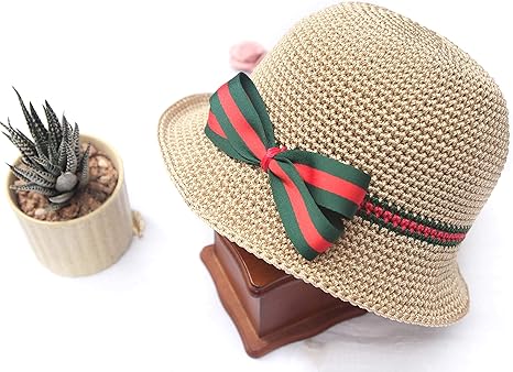 baby straw beach hat