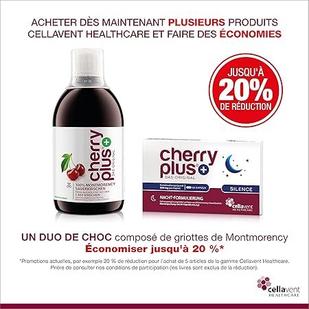 Cellavent Healthcare Cherry PLUS - El Original: Concentrado ...