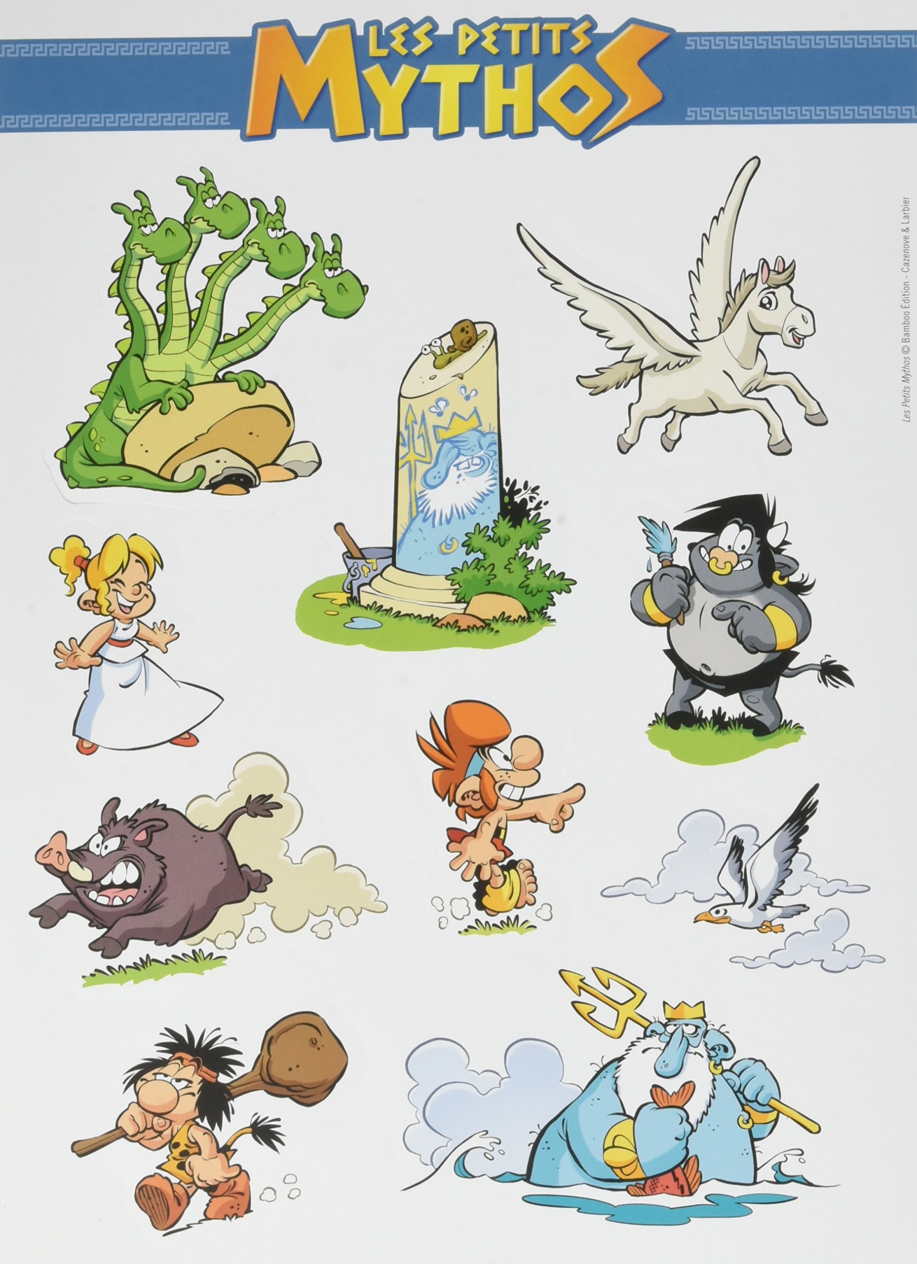 Les Petits Mythos Ecrin Tomes 1 Et 2 Amazon Fr Larbier Cazenove Christophe Livres
