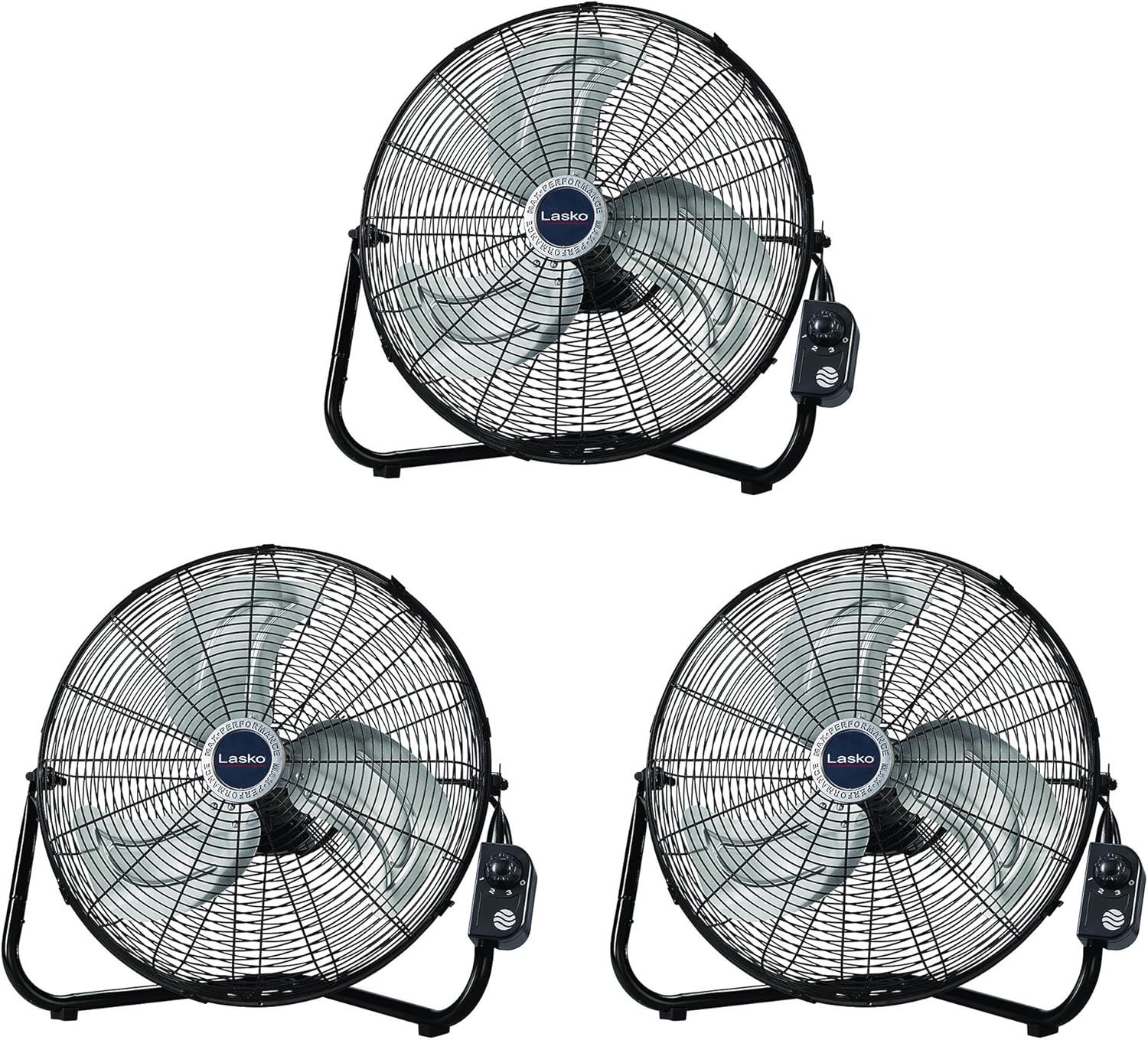 Lasko 20″ High Velocity Performance Floor Fan with