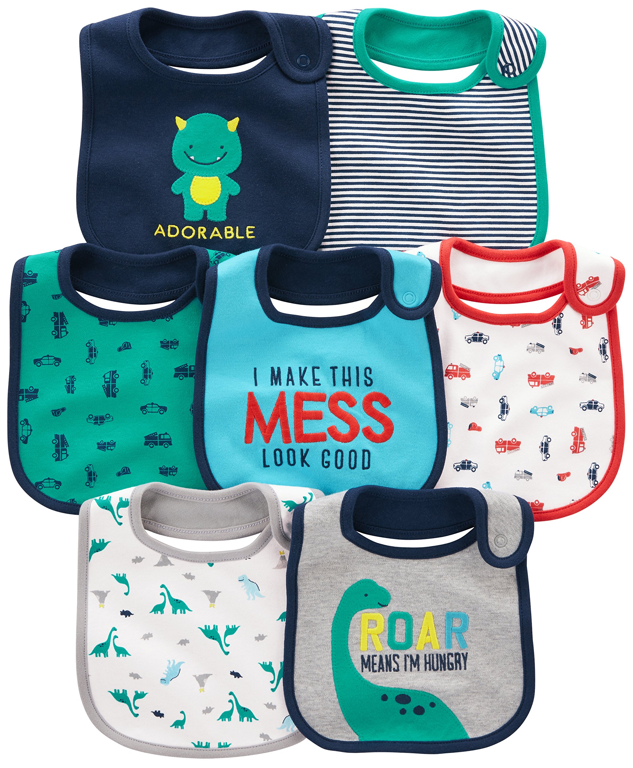 Baby Boys' 7Pack Teething Bibs Buy Online in Qatar at qatar
