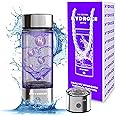 Hydrogen Water Bottle - 2024 Hydrogen Water Bottle Generator with SPE/PEM Technology - 420ml Hydrogen Water Ionizer, Hydrogen Water Machine Improve Water in 3 Minutes for Home, Gym, Office. Daily Use