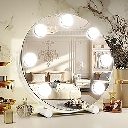 Vierose Vanity Mirror with Lights, Hollywood Mirror