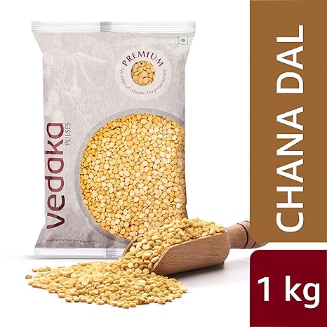 Amazon Brand - Vedaka Premium Chana Dal, 1 kg