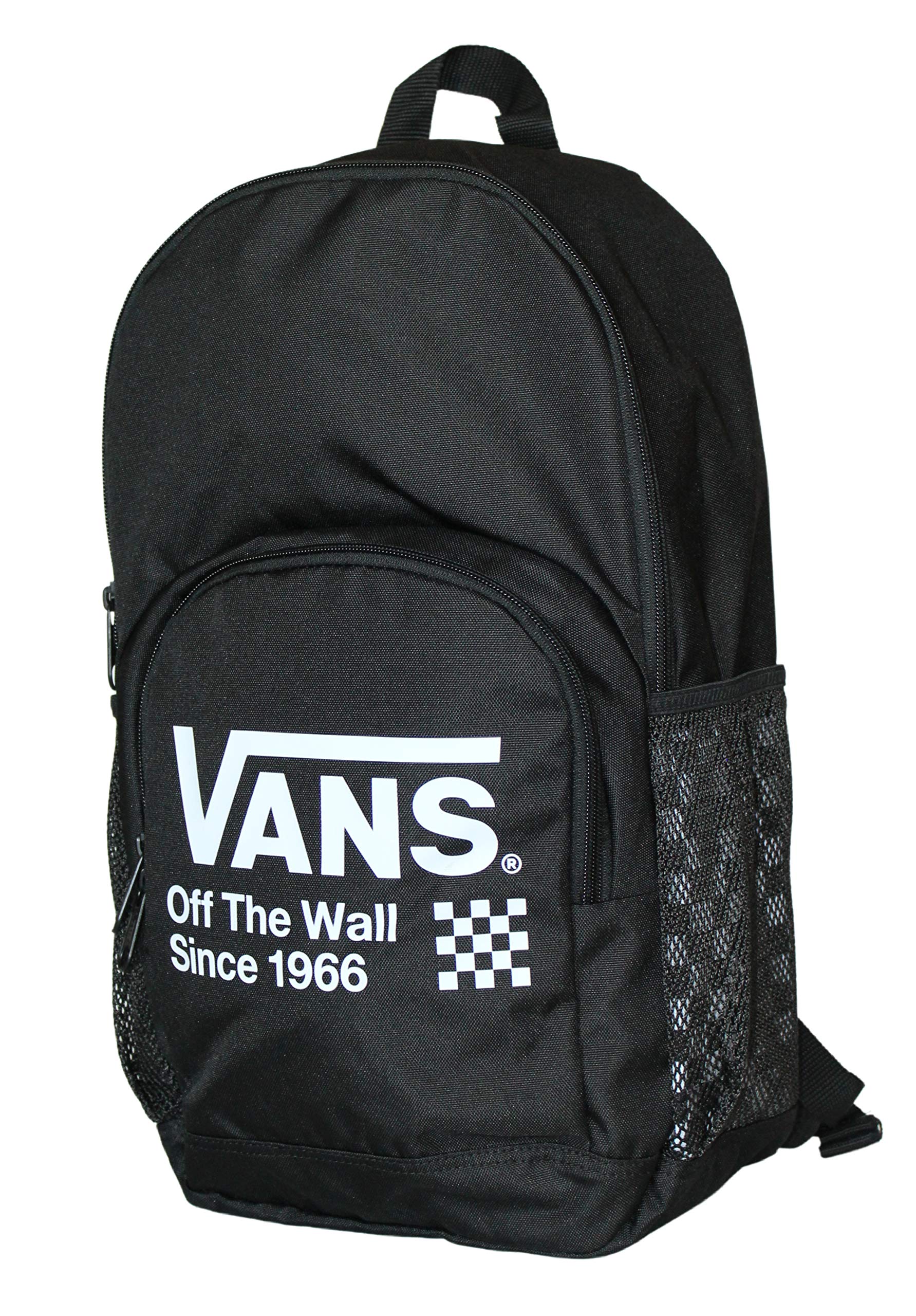 Vans SPORTY BACKPACK Black White Day pack Daybreak Bag Boy Girl Causal Travel Laptop
