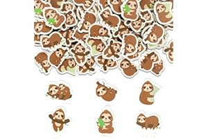 Yopyame Mini Sloth Erasers Bulk - 60PCS Animal Erasers for Kids Classroom Assorted Novelty Tiny Pencil Erasers Puzzle Erasers Desk Pet Student Homework Prize School Carnival Gift Filling Party Favors