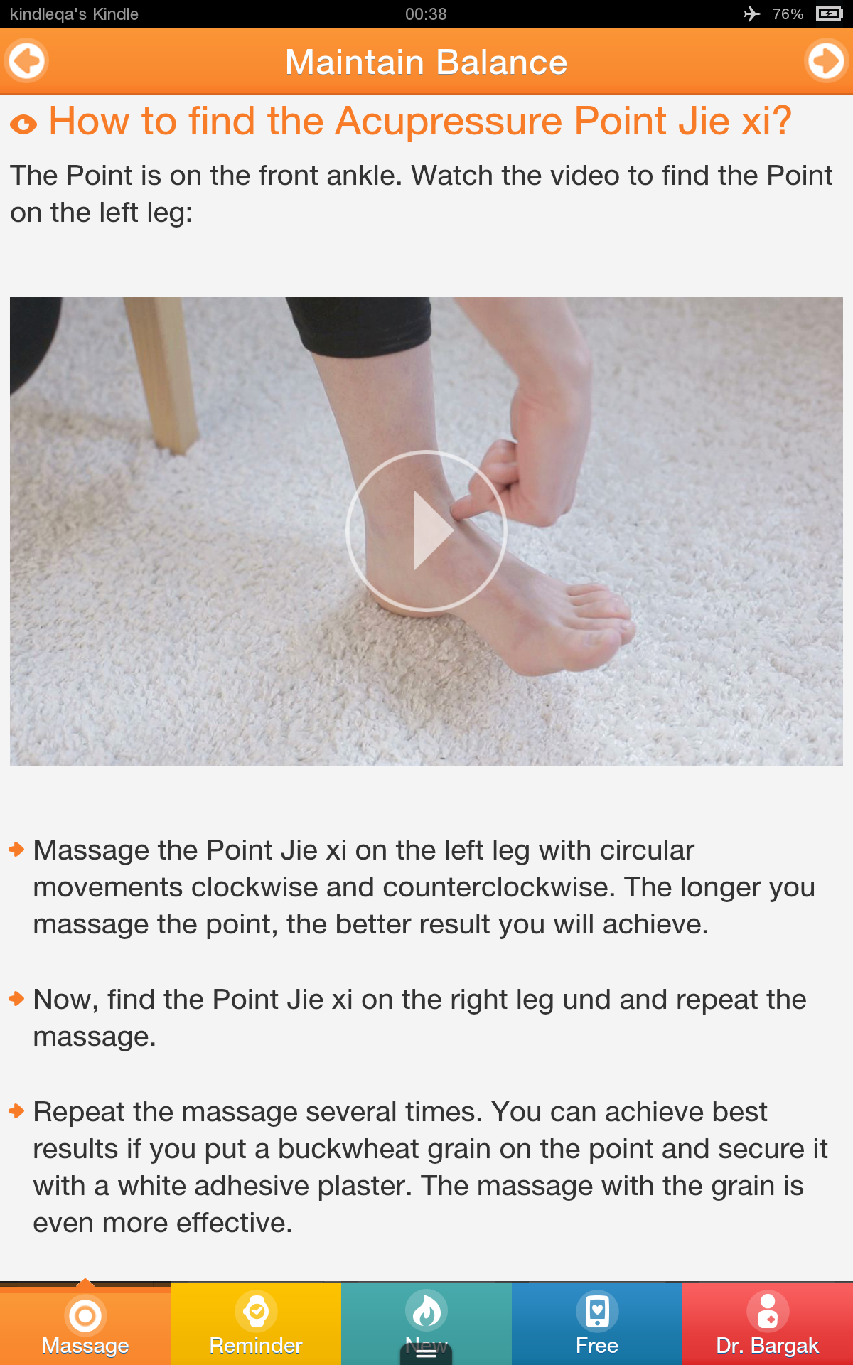 Effective Yoga With Chinese Massage Points - Better Relaxation, Concentration, Balance, Breathing, Stabilization And More - PREMIUM Acupressure Trainer