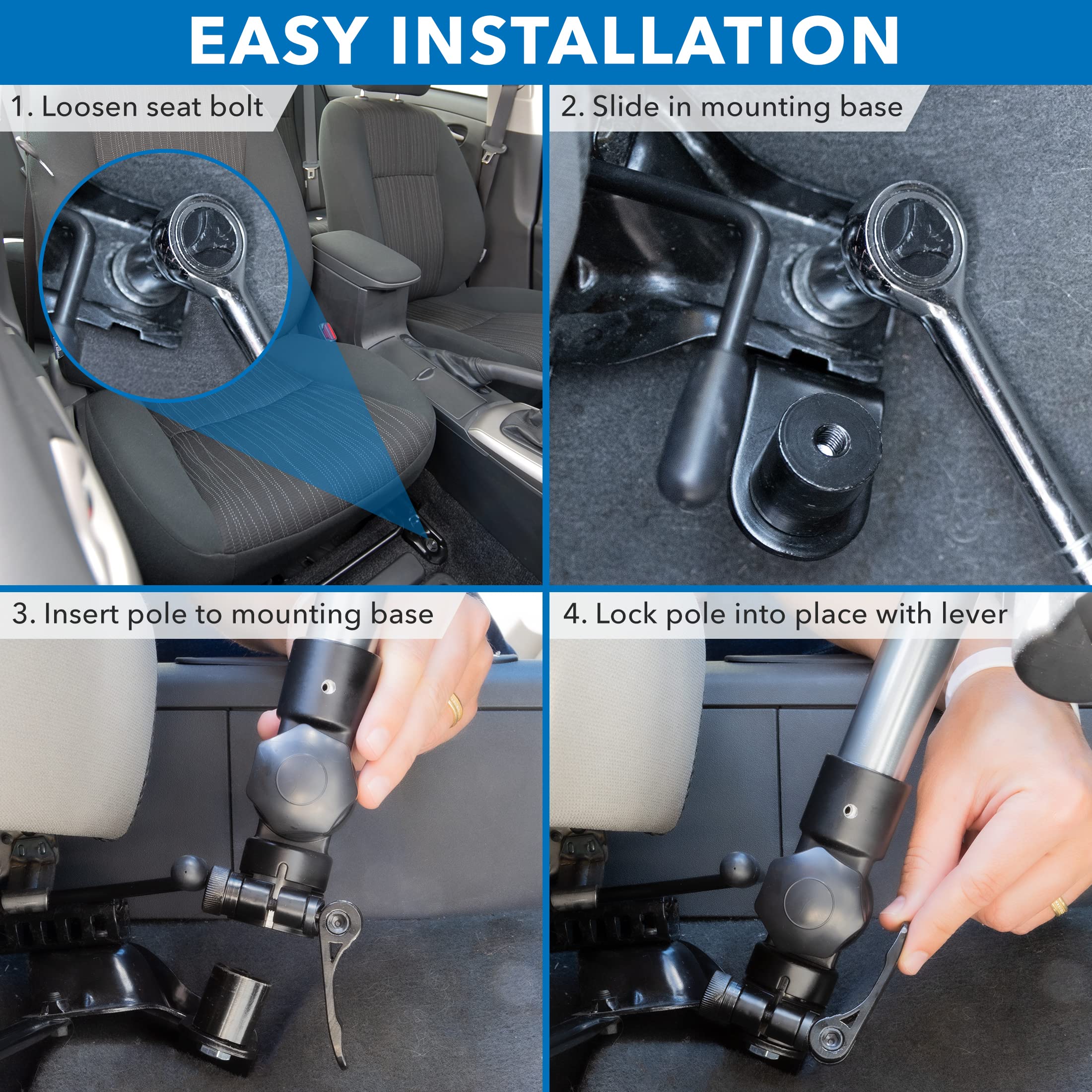 Mua Mount-It! Car Laptop Mount, No-Drill Vehicle Laptop Stand for ...