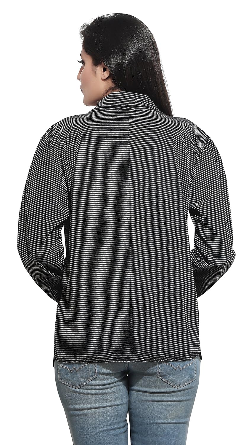 bfly women's fleece shrugs (black)