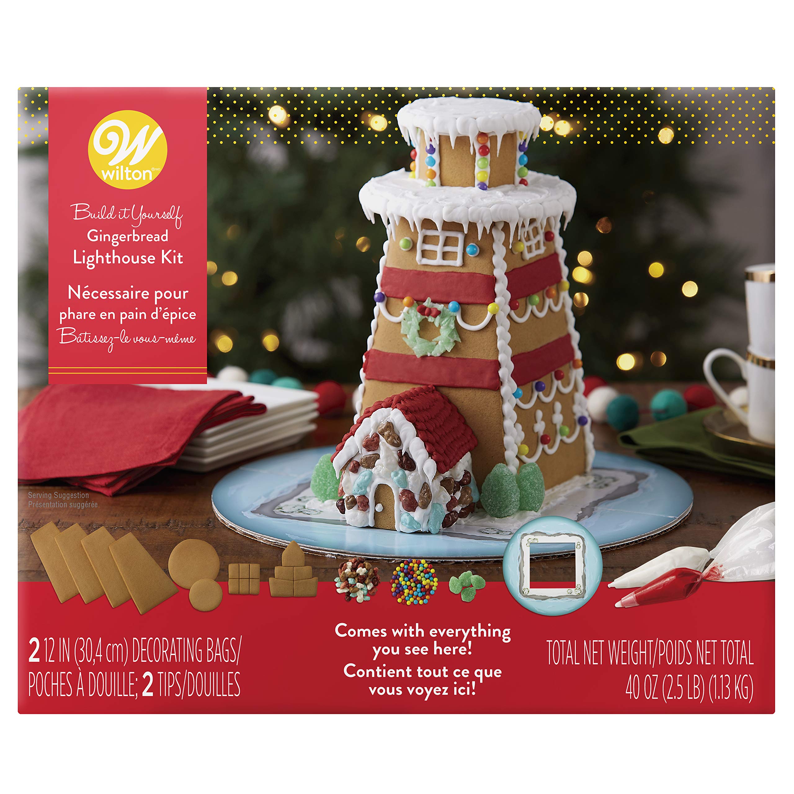 haribo gingerbread house