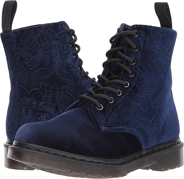 blue velvet doc martens
