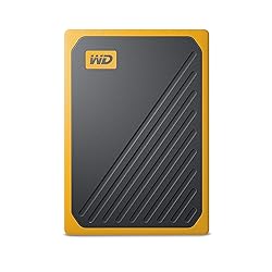 WD 2TB My Passport Go SSD Amber Portable External