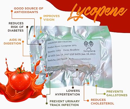 Lycopin Pulver [100g] - für die creative Gesund-Küche, Beadlets 10% Lycopingehalt