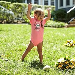 Gerber NFL Green Bay Packers 3 Pack Ruffle Sleeve