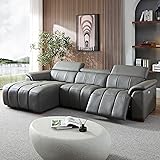 ERYE Power Reclining Motion Sectional Sofa for