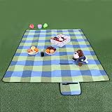 SONGMICS Picnic Blanket 195 x 150 cm Waterproof Backing GCM50C view 9