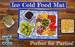 Reusable Freezable Ice Mat for Keeping Food