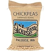 Certified Glyphosate Residue Free Chickpeas | Garbanzo Beans | 5 LBS | Family Farmed in Washington State | Non-GMO Project Ve