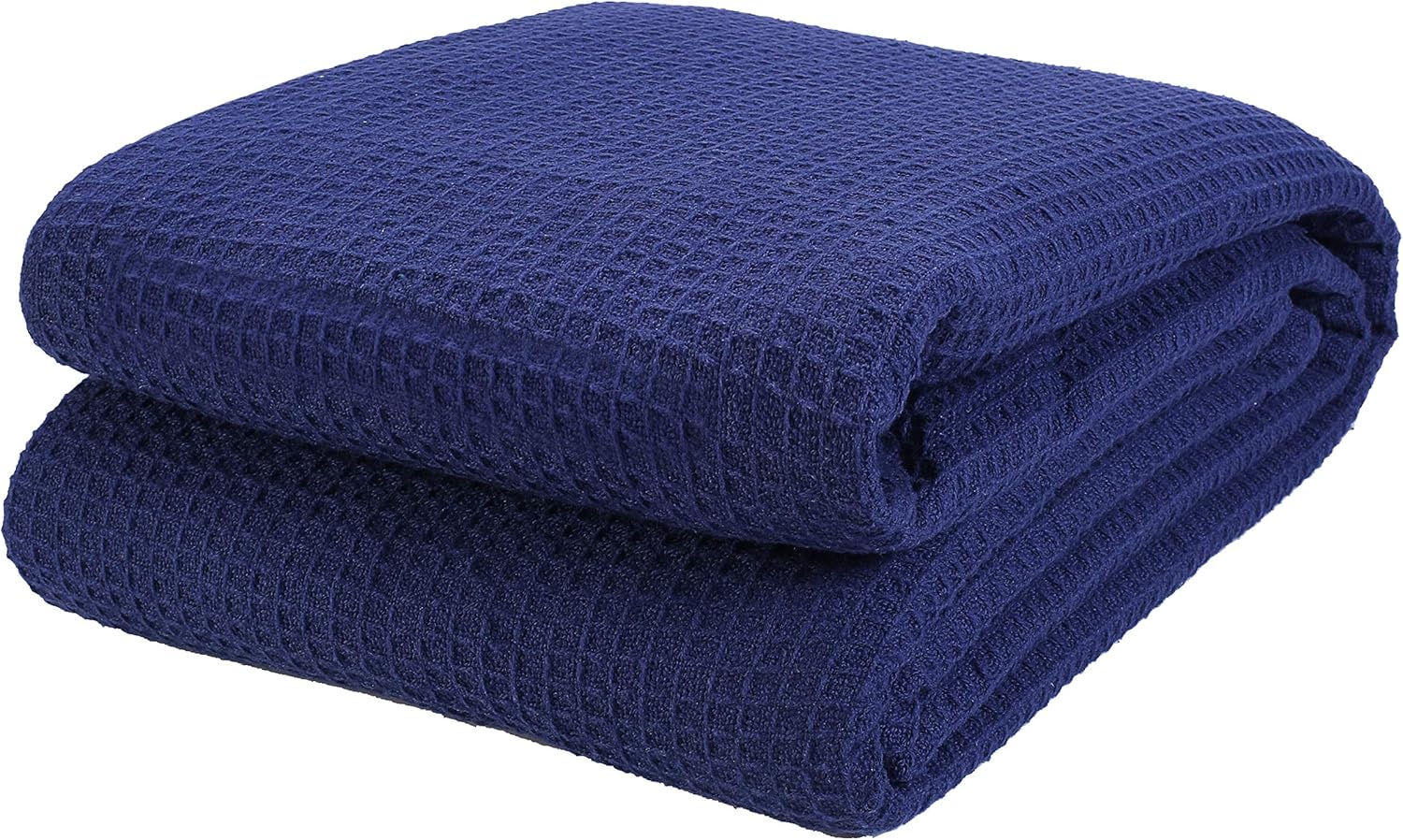 Cotton Clinic Antibacterial 100 Cotton Cellular Blanket Double Bed, Cotton Thermal Blanket
