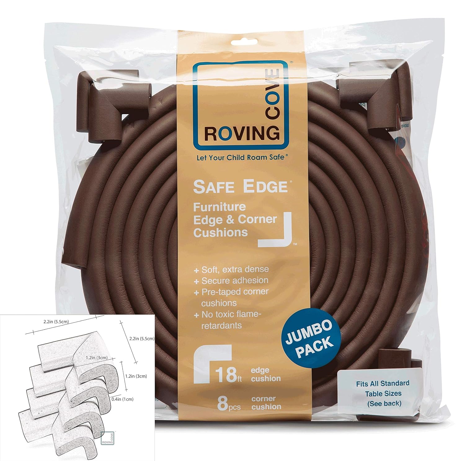 Roving Cove Baby Proofing Edge Corner Guards Safe Edge Corner