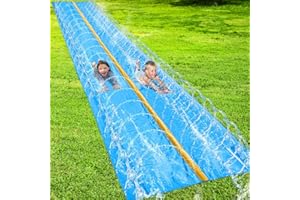 stargo 18 x 5 ft - Slip and Slide, Water Slides for Kids - Backyard waterslide for Kids, Outdoor Fun Summer Water Toys, Water Activities for Kid and Adults for Backyard Fun, Ages 4-8, 5, 6, 7, 8-12 +
