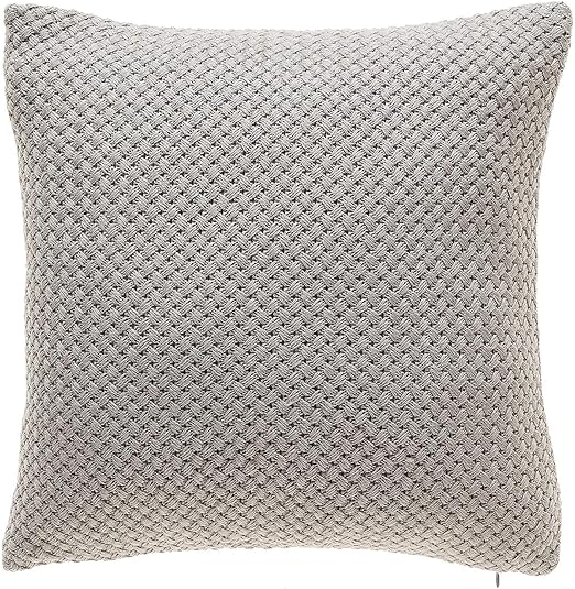Amazon Com Tina S Home Grey Knit Throw Pillows With Down