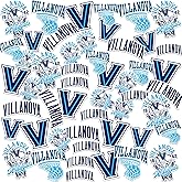 Villanova University Basketball Sports 50ct Vinyl Large Deluxe Stickers Variety Pack - Laptop, Water Bottle, Scrapbooking, Tablet, Skateboard, Indoor/Outdoor
