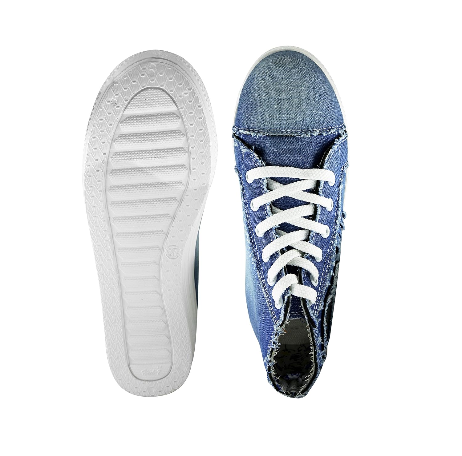 fashimo women denim casual boots