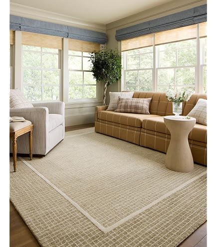 Amazon.com: Loloi Chris Loves Julia Briggs Wheat/Ivory 5'-0
