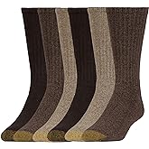 GOLDTOE mens Harrington Crew Socks, Multipairs