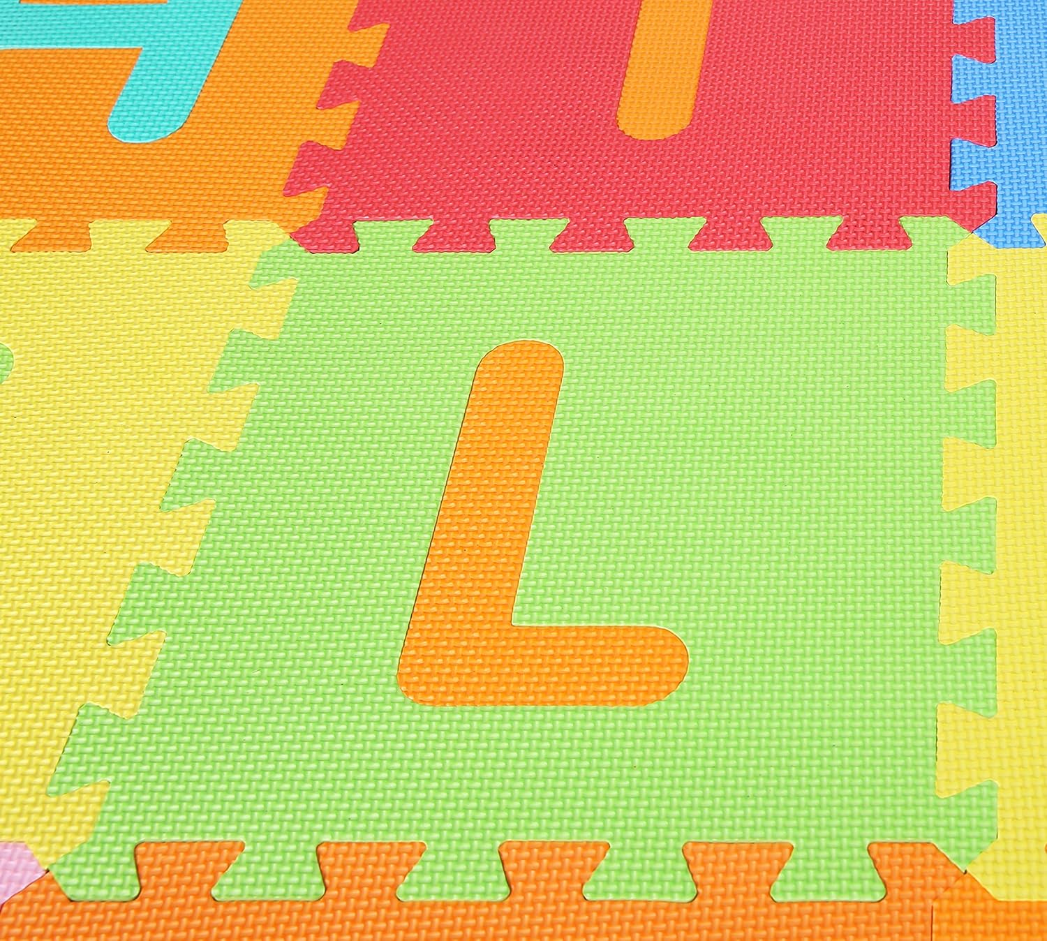 Balance From Kid's Puzzle Exercise Play Mat with EVA Foam Interlocking Tiles, Alphabet (36 Tiles): Sports & Outdoors