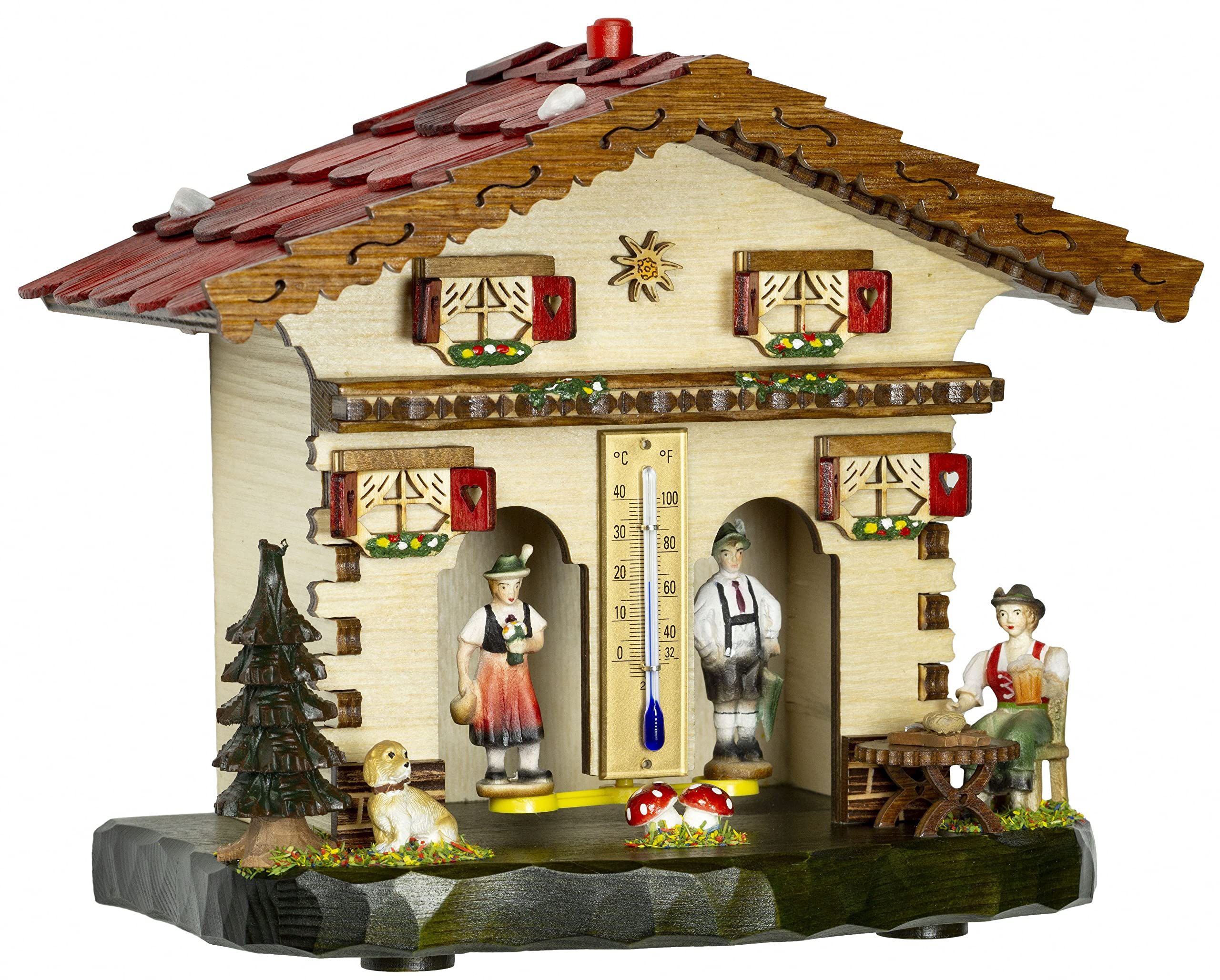 Trenkle German Black Forest weather house TU 861