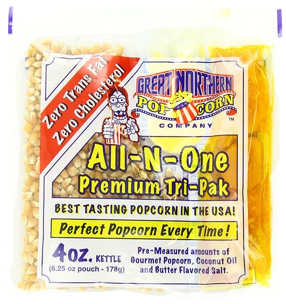 GREAT NORTHERN POPCORN, 4-OUNCE PORTION PACKS (PACK OF 24)