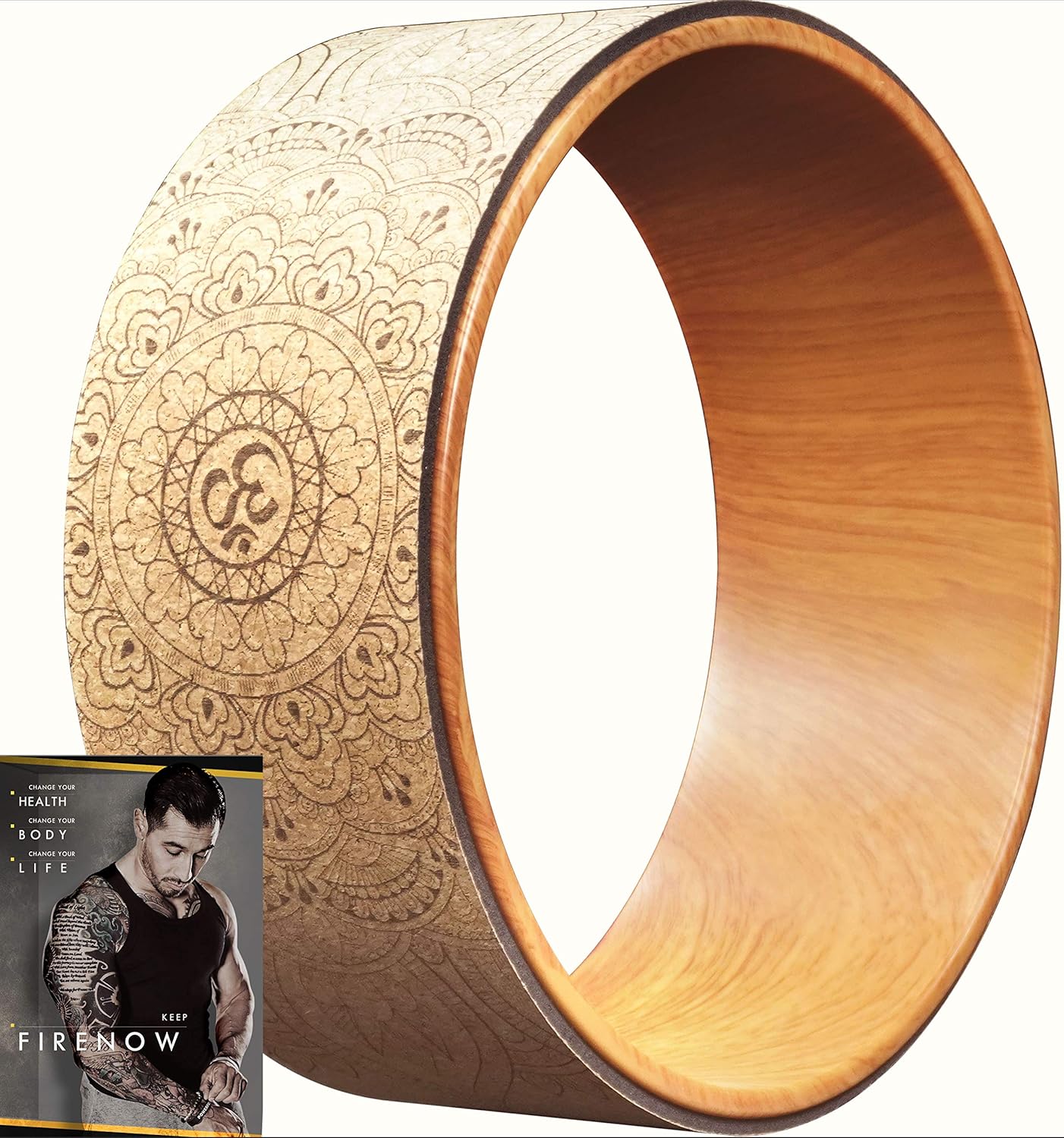 Yoga Wheel for Home Workout Exercise， Stretching and