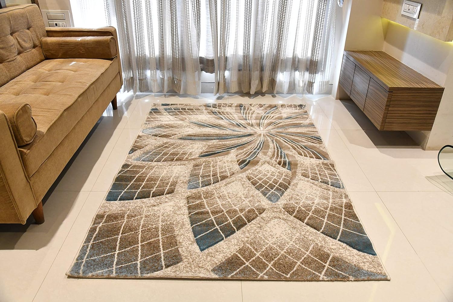 Buy Hermosa Super Soft Silky Non Slip Carpet Mats For Bedroom